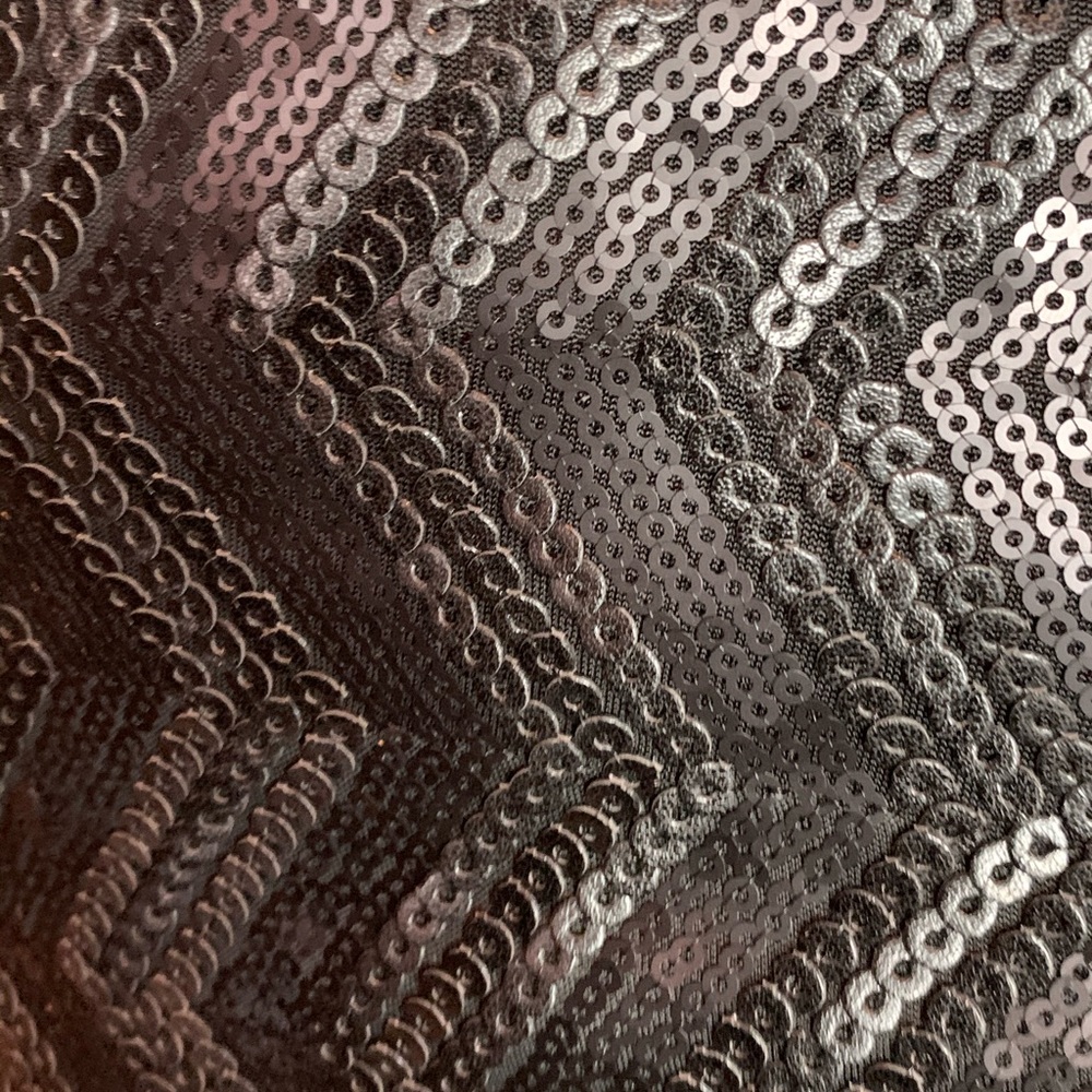 Black/silver sequin cocktail dress (NWT) - Picture 3 of 6